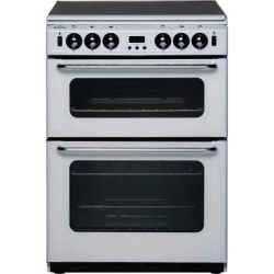 New World 600TSIDOMW 60cm Gas Cooker Double Oven in White